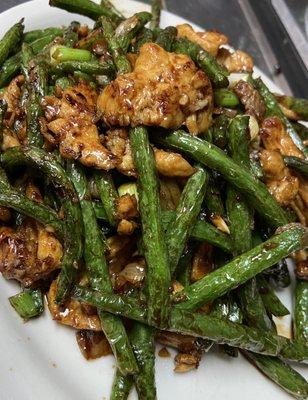 Sichuan String Beans w/ Chicken