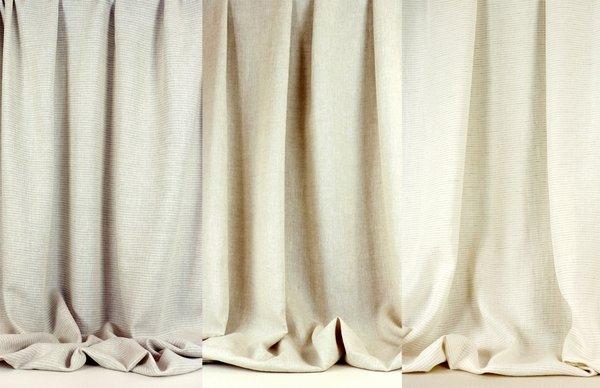 Custom Woven Irish Linen Fabrics perfect for draperies and roman shades.