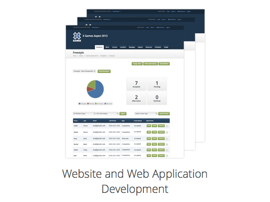 Website and Web Application Development