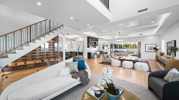 One of our finest new homes built to date! This luxury smart-home in Manhattan Beach has everything.