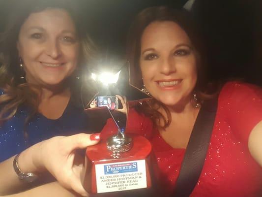 Winning our fist award as Havasu Property Chicks..