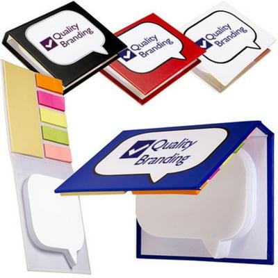 Promotions that stick!  Use our wide variety of sticky notes for your next event!