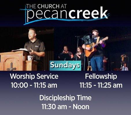 Expository Bible Teaching and Contemporary Worship in Denton TX