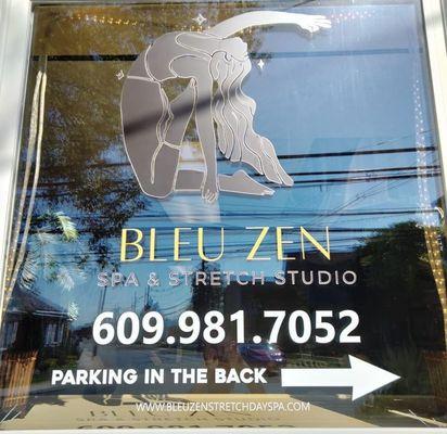 Bleu Zen Spa and Stretch Studio, Hamilton, NJ. Not my picture - pictures are taken from Carla's website.