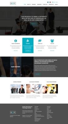 Responsive Website Design Sample 1 out of 3