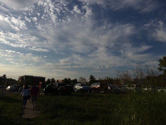 Parking Lot next to Food Truck Depot