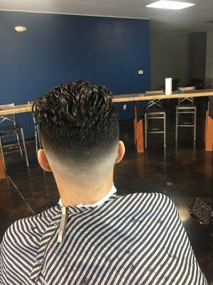 Drop fade on this young talent!