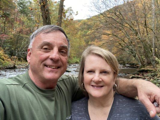 Me and my bride in the Smokies