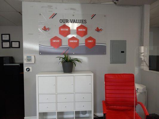 Our core values here at Diamond Professional Services