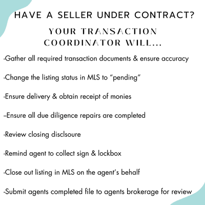 Seller Under Contract Services