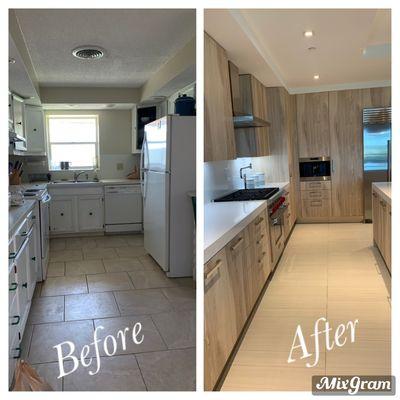 Before and after / KFox Construction