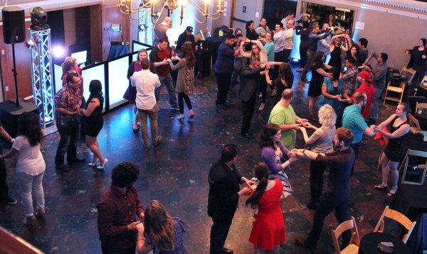 Introductory Salsa Dance Lesson on a Friday Night, prior to salsa dancing at The Seasons Performance Hall Yakima