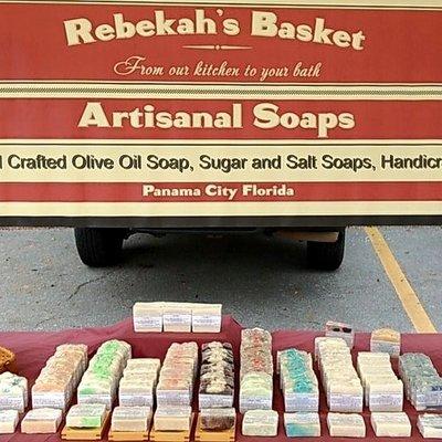 Every kind of fragrance of hand crafted soap.