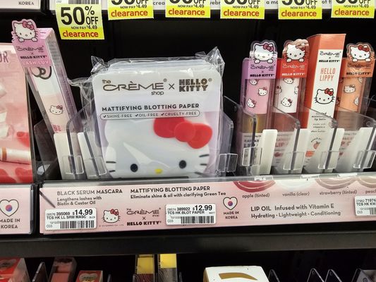 Hello Kitty cosmetics