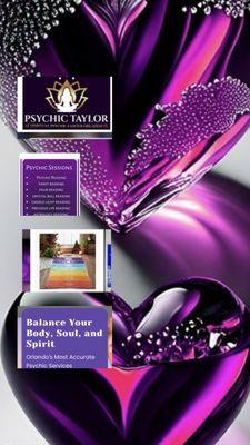 Psychic Taylor at spiritual psychic center