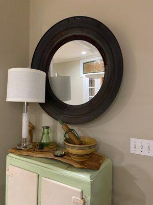 Round Ornamental Mirror