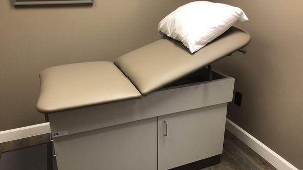 Luxurious exam tables