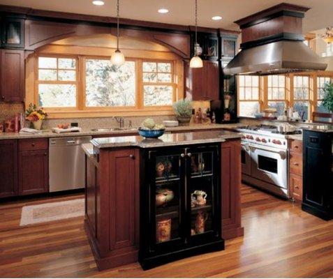 My beautiful kitchen after Doug finished.