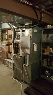 Residential System Install including Humidifier