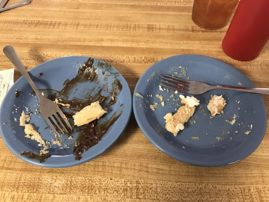 I wanted to take a picture of the pies, but I wasn't quick enough.