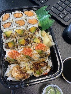 Sushi lunch special