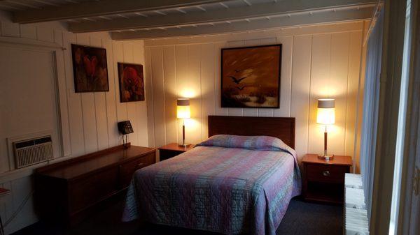 Updated weekly rooms include fridge, microwave, housekeeping, and satellite TV at an affordable price!