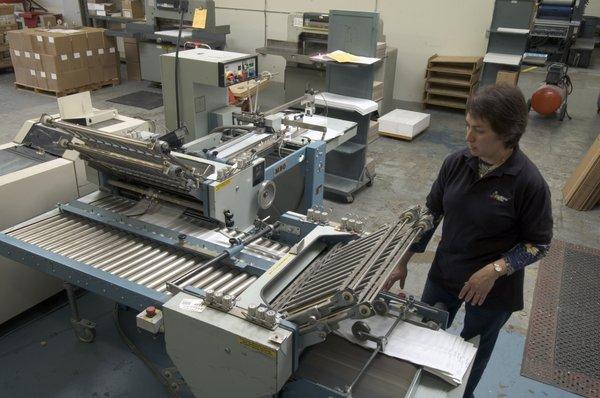 Complete in-house bindery & finishing