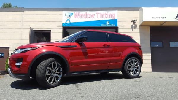 Range Rover Evoque with 20% factory match