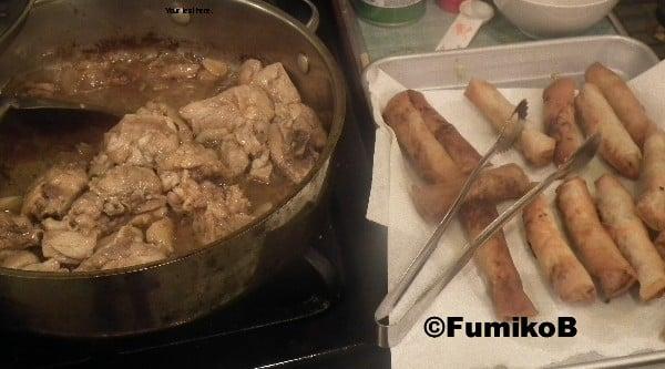 Lumpia and Adoibo