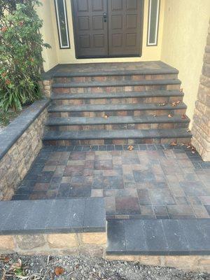 Steps done of pavers at fremont ca