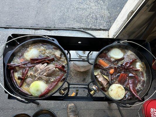 Home made quesa birria taco catering event!