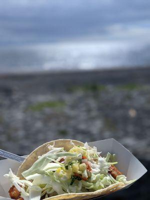 Fish taco (rockfish)