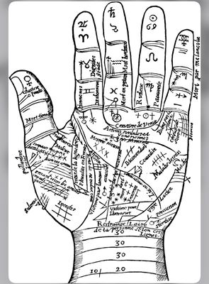 Palm readings available past, present and future