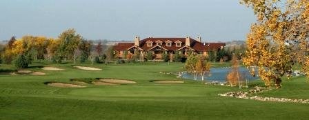 View from the 18th tee of The Lodge at Wilderness Ridge