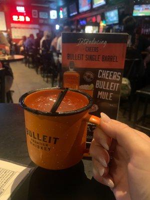 You have to try this new Cheers Bulleit Mule!