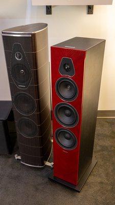 We proudly carry Sonus faber fine Italian speakers.