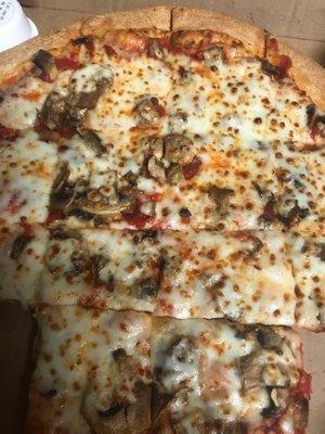 Mushroom Pizza