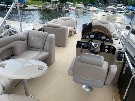 Rent one of our pontoon boats today!