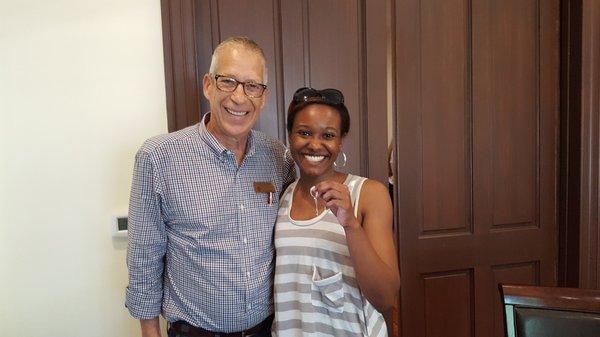 Congrats Centrece on your first home purchase!