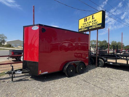 Bright red with Black-OUT package Continental Cargo