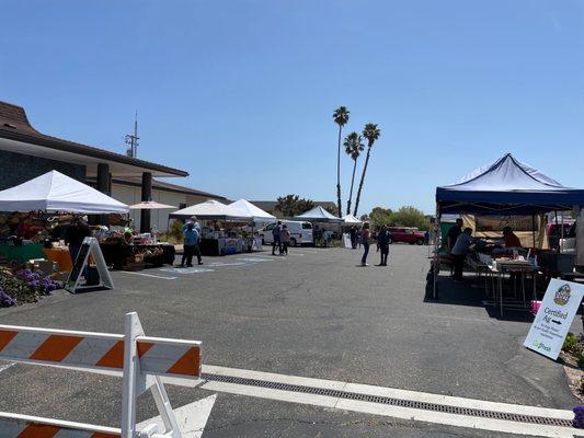 A marvelous Farmers Market for Vandenberg Village & Lompoc.  Thanks to all! It was the start of quite a fun day in good ole Lompoc!