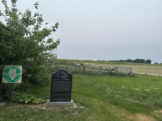 Charles A Lindbergh Marker