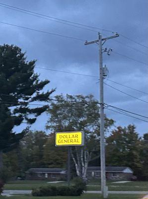 Signage roadside