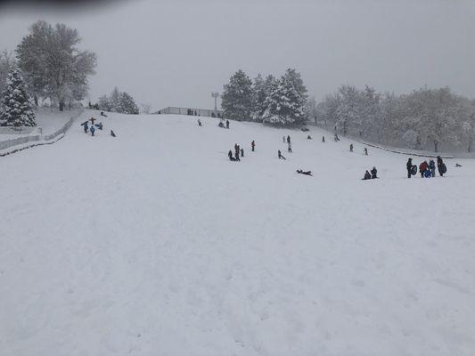 Sledding hill