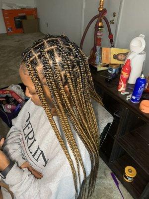 SMedium Knotless Braids $205