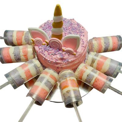 Pushpop unicorn birthday cake