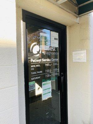 Patient service center