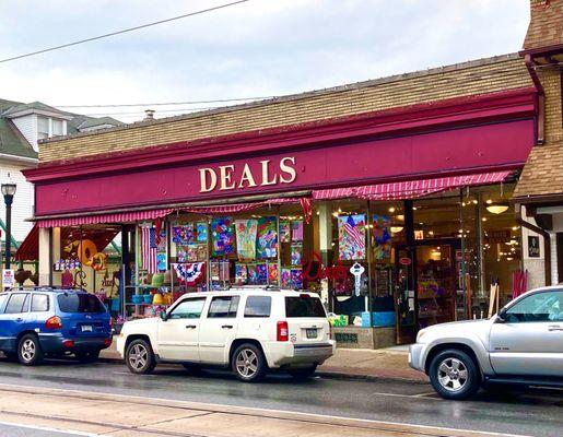 Deals -- (larger store in former Woolworth's) storefront