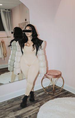 Nude set/ Owinz Jacket