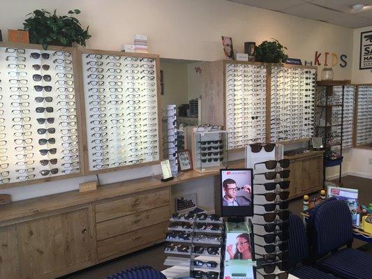 More frames! Maybe biggest selection in town?